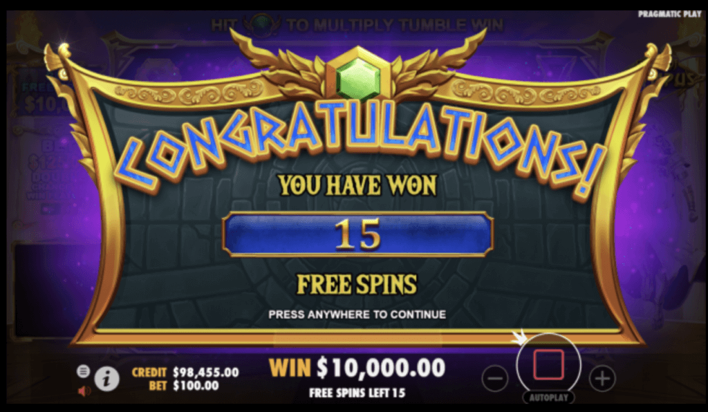 gates of olympus free spins