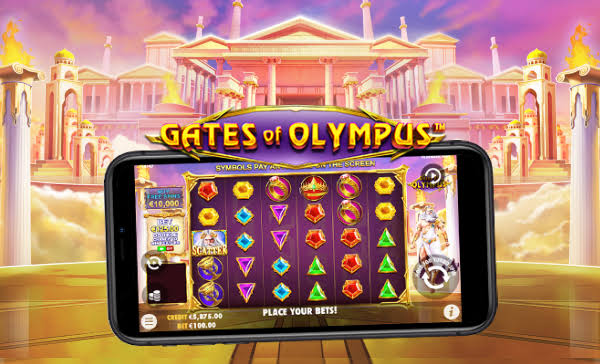 Mobilde Gates of Olympus oyna ekranı
